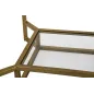 Stolik DOUBLE MARBLE 47X47X60 cm